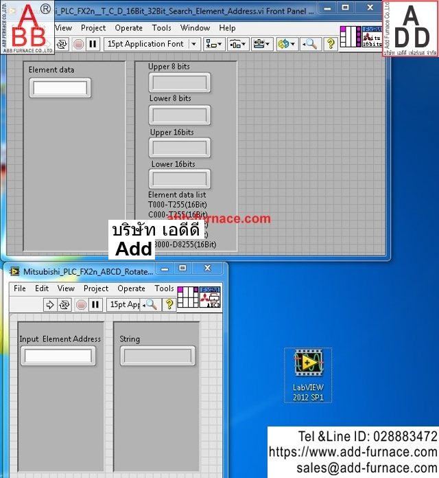 LabVIEW Mitsubishi FX2N PLC(2)